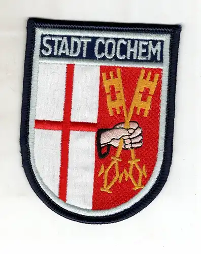 Aufnäher Patch Cochem Kreisstadt in Rheinland-Pfalz
