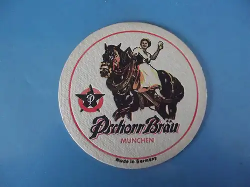 Bierdeckel Brauerei Pschorr Bräu München