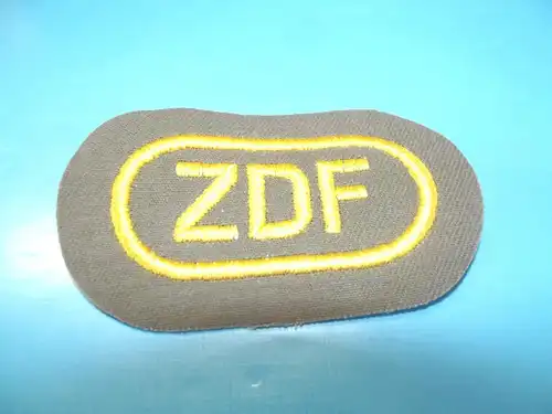 Aufnäher Patch Altes Logo des ZDF für Mitarbeiter Bekleidung