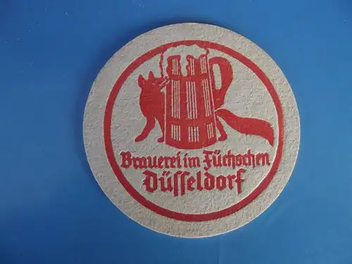 Bierdeckel Brauerei im Füchschen Düsseldorf