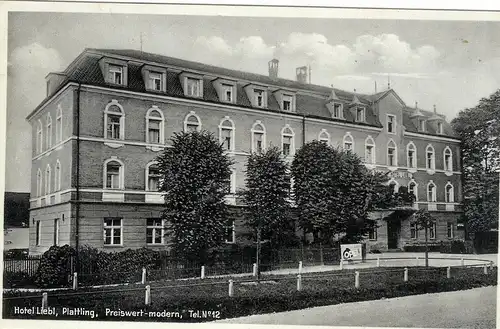 AK Niederbayern ; Plattling Hotel Leibl