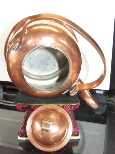 Teekessel Wasserkessel, Kupferkessel, Wasserkocher aus Kupfer Schweden