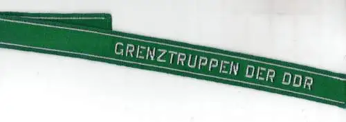 1 x DDR NVA Ärmelband " Grenztruppen der DDR " ungetragen gestickt