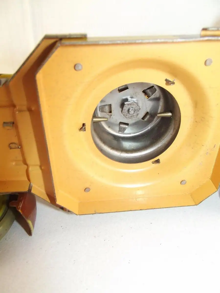 Wehrmacht Blech Anhänger Flak Kanone passend für Lineol Elastolin Militär Selten 7