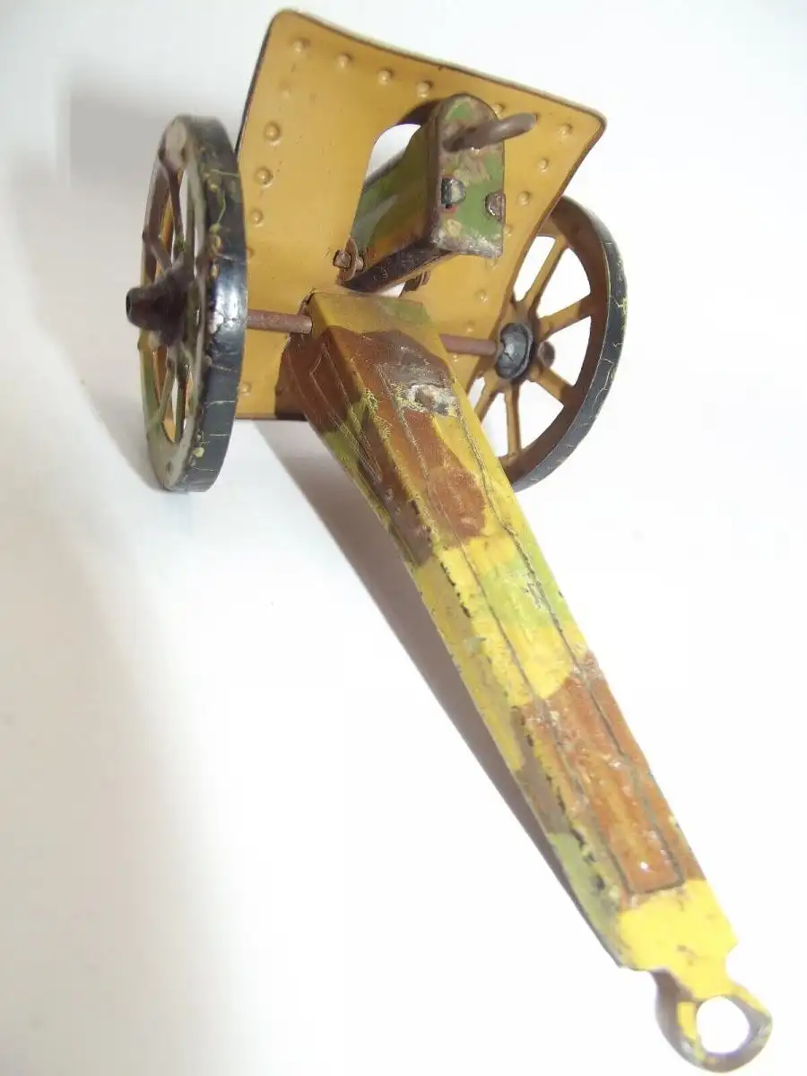 Hausser Elastolin Kleine Feldhaubitze Haubitze Geschütz Kanone 15 cm x 5,5 cm