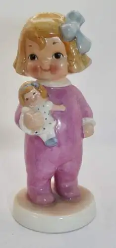 Goebel Dolly Dingle Series At Christmas 1982 mit Puppe