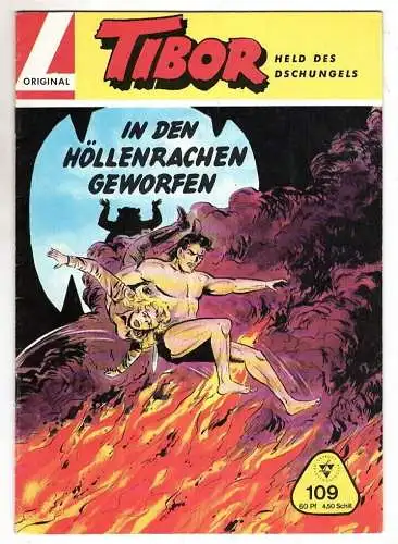 Comic ; Grossband Tibor Lehning Verlag Nr. 109 " In den Höllenrachen geworfen "