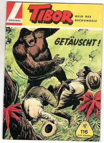 Comic ; Grossband Tibor Lehning Verlag Nr. 116 " Getäuscht "