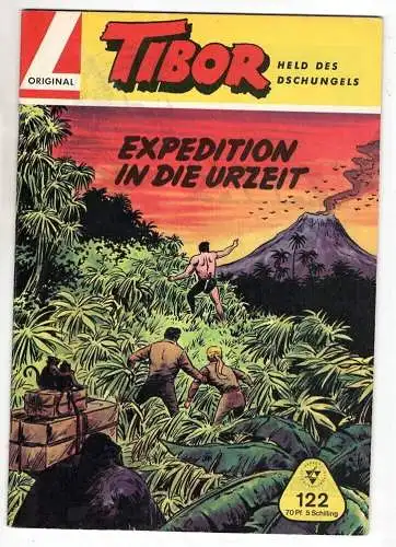 Comic ; Grossband Tibor Lehning Verlag Nr. 122 " Expedition in die Urzeit "