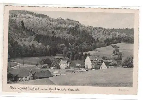 AK Hessen Odenwald Gras - Ellenbach Hotel Siegfriedsbrunnen