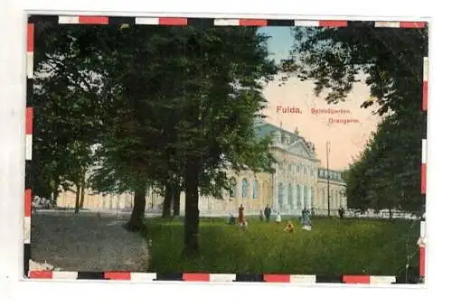 AK Hessen ; Fulda  Schlossgarten Orangerie Feldpost 1917