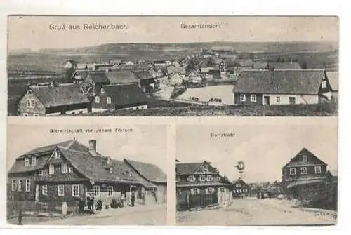 AK Bayern Oberfranken ; Reichenbach bei Teuschnitz Frankenwald Kreis Kronach