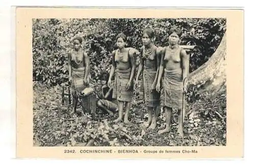 AK Vietnam ; AK Cochinchine, Bienhoe indigène Nude