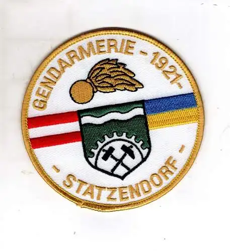 Aufnäher Österreich Polizei Patch Gendarmerie Motorbootführer