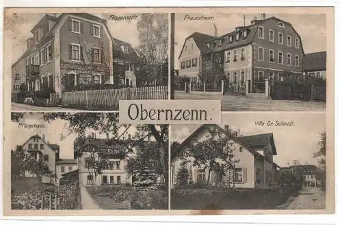 AK Bayern - Mittelfranken Oberzenn - Frauenheim, Villa Dr. Schmidt, Pflegehaus