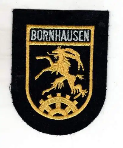 Aufnäher Patch Bornhausen Ortsteil der Stadt Seesen am Harz Kreis Goslar