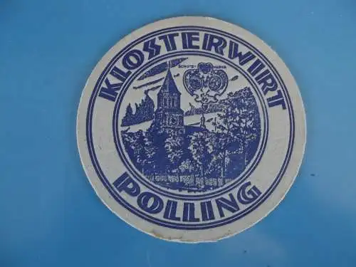 Bierdeckel Brauerei Klosterwirt Polling