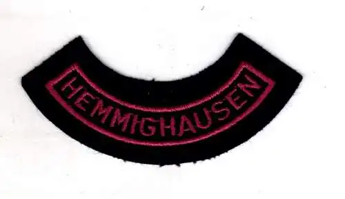 Aufnäher Patches Feuerwehr Hemmighausen