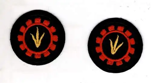 2 Ärmelabzeichen Aufnäher Patch Feuerwehr