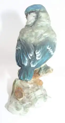 Kaiser Porzellan Vogel  Figur Blaumeise