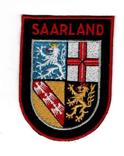 Patch Abzeichen Aufnäher Saarland Feuerwehr