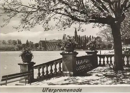 ÄLTERE POSTKARTE GRUSS AUS KONSTANZ MOTORSCHIFF MS KARLSRUHE Hafen ship bateau Ansichtskarte AK cpa postcard