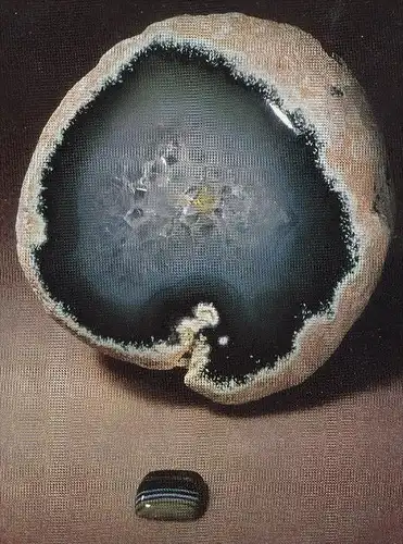 ÄLTERE POSTKARTE EDELSTEINE IN DER MEDIZIN ONYX FOLGE II SEDA-ILDAMEN Edelstein Stein coated stone gem gemme postcard AK