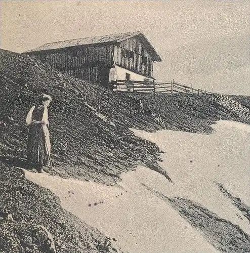 ALTE POSTKARTE HOHE SALVE 1824 M HOPFGARTEN bei Wörgl Kufstein Kitzbühel Kirche church Tirol Austria Österreich Alpen