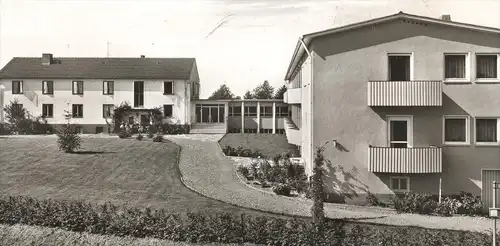 ÄLTERE POSTKARTE ALLNER SIEG NEUROLOISCHES SANATORIUM 1968 HENNEF hospital Ansichtskarte cpa postcard AK