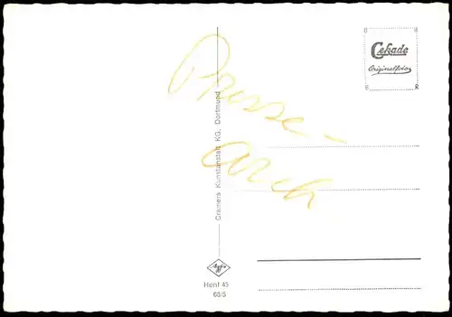 ÄLTERE POSTKARTE ALLNER SIEG NEUROLOISCHES SANATORIUM 1968 HENNEF hospital Ansichtskarte cpa postcard AK