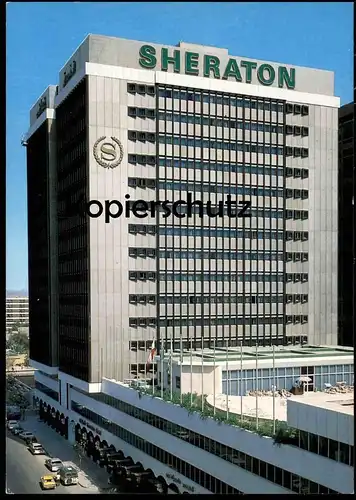 ÄLTERE POSTKARTE AL BADR JEDDAH SHERATON HOTEL Dschidda Jiddah Jedda Jidda Saudi-Arabien l'arabie saoudite Saudi Arabia