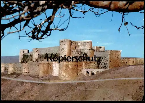 ÄLTERE POSTKARTE LE CRACK DES CHEVALIERS KRAK Burg Festung castle chateau Syrie Syria Syrien cpa postcard Ansichtskarte