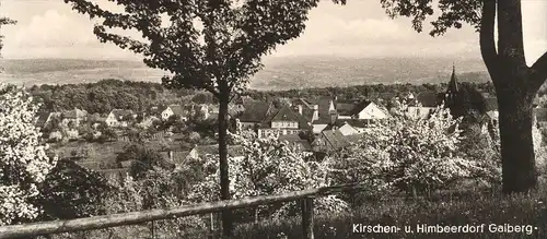 ÄLTERE POSTKARTE GAIBERG KIRSCHEN- UND HIMBEERDORF Friedrich Schneider Café Konditorei Bäckerei Tel. Neckargemünd cpa AK