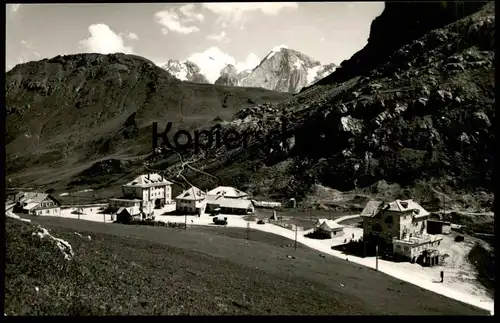 ÄLTERE POSTKARTE PASSO PORDOI VERSO LA MARMOLADA GRUPPO SELLA STRADA DELLA DOLOMITI ARABBA Italia Italy Italien Mountain