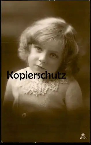 ALTE POSTKARTE MÄDCHEN PORTRÄT KIND enfant fille jeune femme young girl child woman Rotophot postcard Ansichtskarte cpa