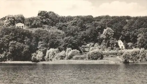 ALTE POSTKARTE NEUBRANDENBURG SEEBLICK UND BELVEDERE Verlag R. Lederbogen Ansichtskarte AK cpa postcard