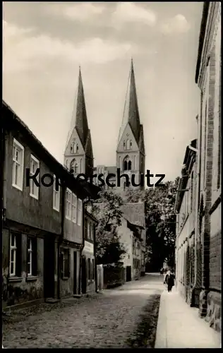 ÄLTERE POSTKARTE NEURUPPIN SIECHENSTRASSE Brandenburg cpa postcard Ansichtskarte AK