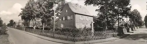 ÄLTERE POSTKARTE FASSBERG LÜNEBURGER HEIDE B. MUNSTER SÜDHEIDE CELLE SANDKASTEN Spielplatz playground aire de jeu Kinder