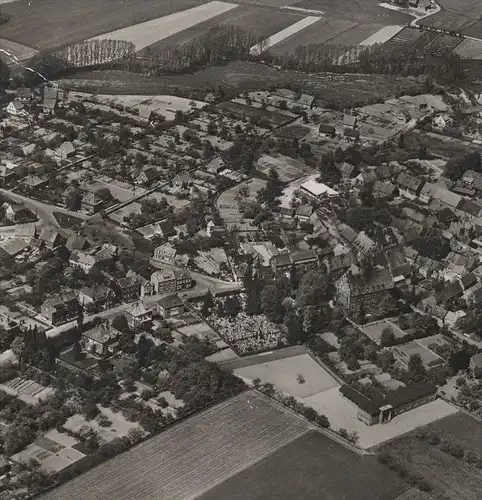 ÄLTERE POSTKARTE MÜNSTER WOLBECK FLIEGERAUFNAHME LUFTBILD Luftaufnahme Ansichtskarte AK cpa postcard