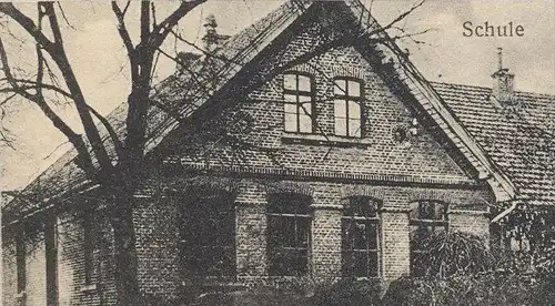 ALTE POSTKARTE WERSTE BEI BAD OEYNHAUSEN BÄCKEREI COLONIALWAREN PAUL BRACKMEYER SCHULE KIRCHE EIDINGHAUSEN Ansichtskarte