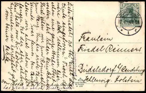 ALTE POSTKARTE DORTMUND ODORT MUNDU PERLEW EST FAL ENS UNION BRÄU KÖLNISCHER HOF ZUR KRONE HUMOR Bier beer humour Mond