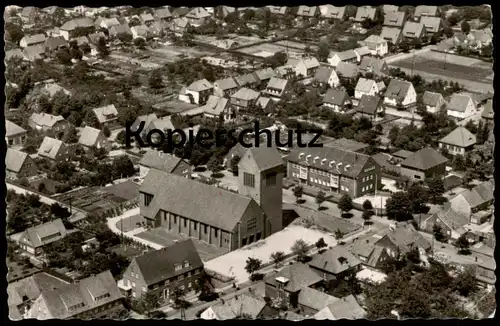 ÄLTERE POSTKARTE MEPPEN LUFTBILD ST. PAULUSKIRCHE PAULUS KIRCHE church église Fliegeraufnahme Ansichtskarte cpa postcard