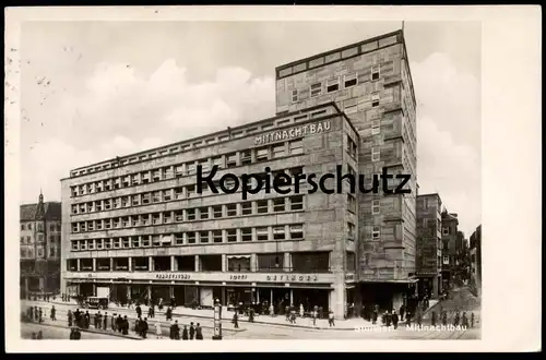 ALTE POSTKARTE STUTTGART MITTNACHTBAU OLDTIMER 1922 BOTTY OETINGER FRANZFREUND Ansichtskarte AK cpa postcard