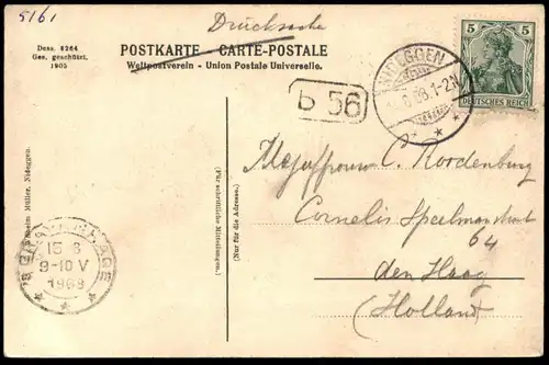 ALTE POSTKARTE LUFTKURORT NIDEGGEN EIFEL BAHNHOF 1908 railway station gare Ansichtskarte AK cpa postcard
