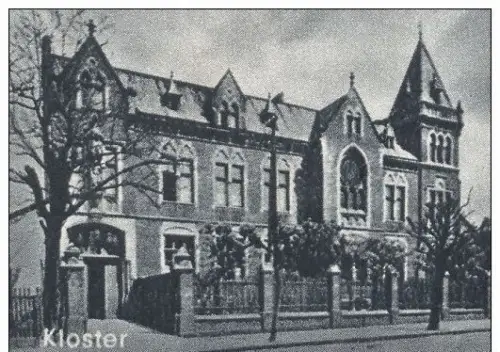 ALTE POSTKARTE GRUSS AUS DEUTSCH-KRAWARN KR. RATIBOR DEUTSCHES HAUS SCHULE SCHLESIEN Kravare ve Slezsku Sleszko Ceska AK