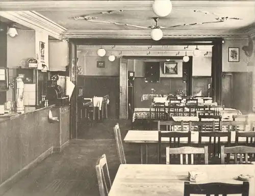 ALTE POSTKARTE HEIDENHEIM BRENZ GASTHOF UND METZGEREI GRÜNER BAUM ZENTRALHEIZUNG BES. MAX JOOSS Ansichtskarte postcard