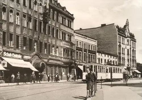 ÄLTERE REPRO POSTKARTE HINDENBURG OBERSCHLESIEN KRONPRINZENSTRASSE ZABRZE NOWAK GORETZKI Schlesien polska postcard cpa