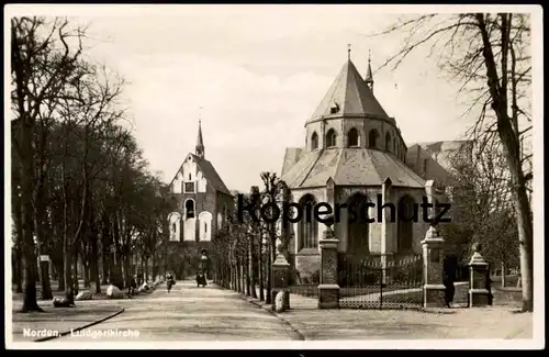 ALTE POSTKARTE NORDEN LUIDGERIKIRCHE Ludgerikirche Kirche church église Ansichtskarte AK cpa postcard