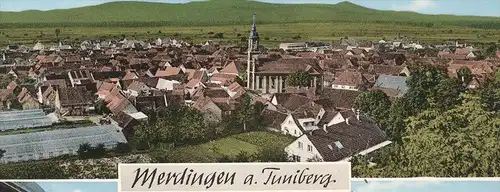 ALTE POSTKARTE MERDINGEN AM TUNIBERG KAUFHAUS CENTRA GEORG SELINGER SCHWARZWALD postcard Ansichtskarte AK cpa
