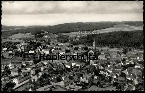 ÄLTERE POSTKARTE NAILA IM FRANKENWALD LUFTBILD PANORAMA Luftaufnahme Bavière Bavaria Ansichtskarte AK cpa postcard